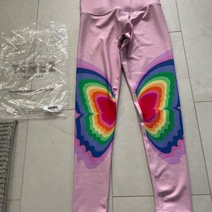Brand new Terez butterfly workout outfit
